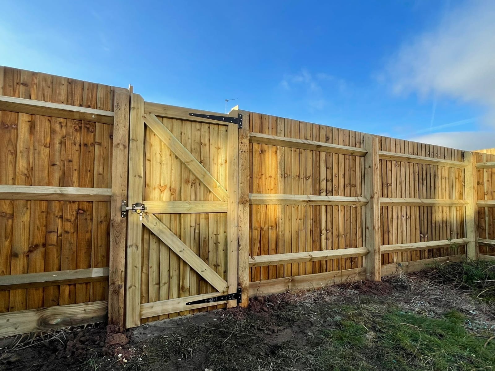 A picture of some fencing done by Wise Roots